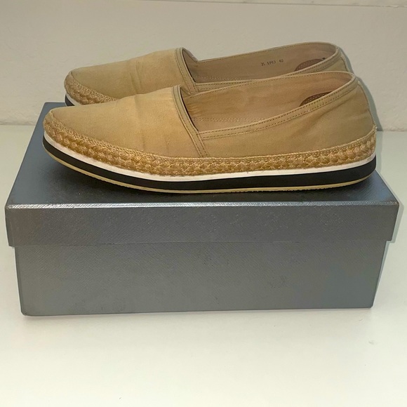 Prada Gabardine Espadrille Loafer Sneaker - Picture 6 of 6